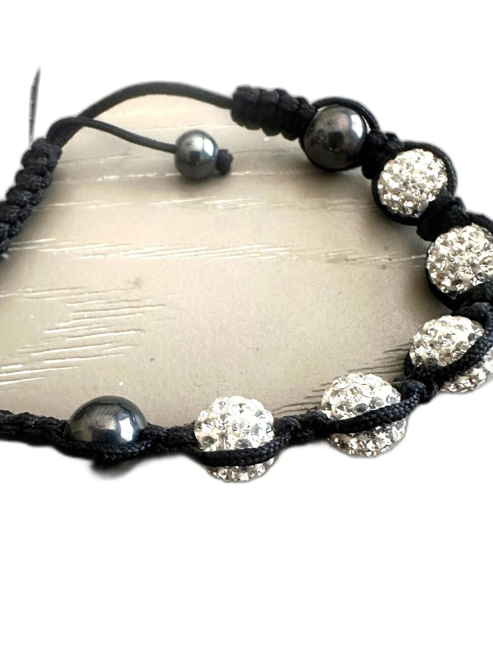 Shambala Bracelet with Cristals handmade